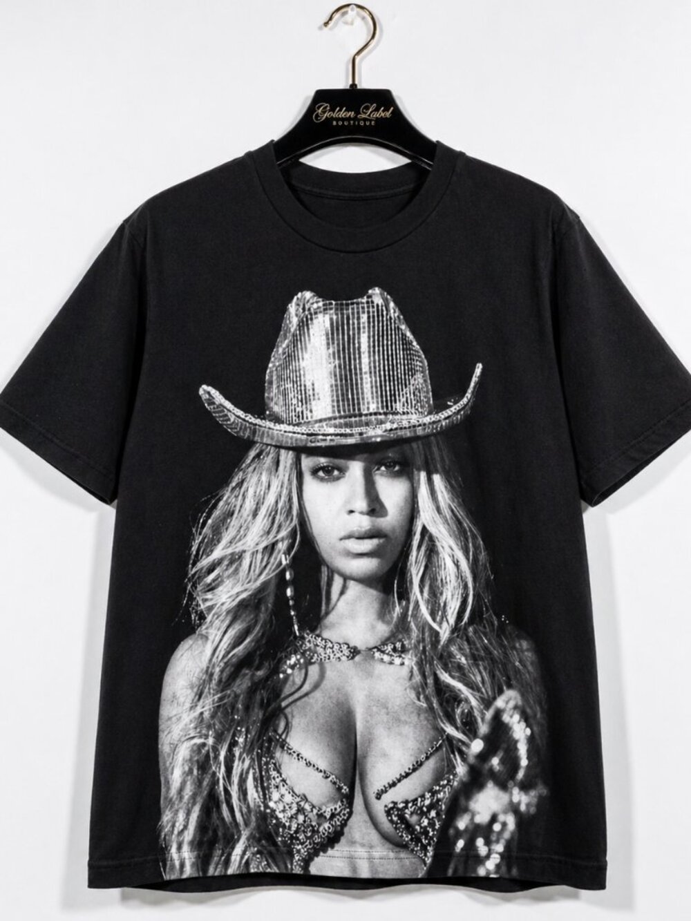 Beyoncé Renaissance World Tour 2023 RWT Cowgirl Shirt Small Black Official Merch